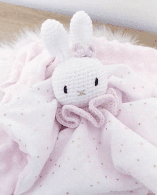 Doudou crochet lapin